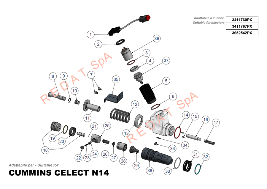 CUMMINS CELECT N14